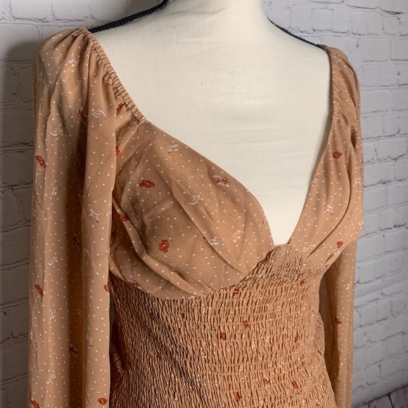 FASHIONNOVA Walk That Smock Mini Dress! - Picture 12 of 14